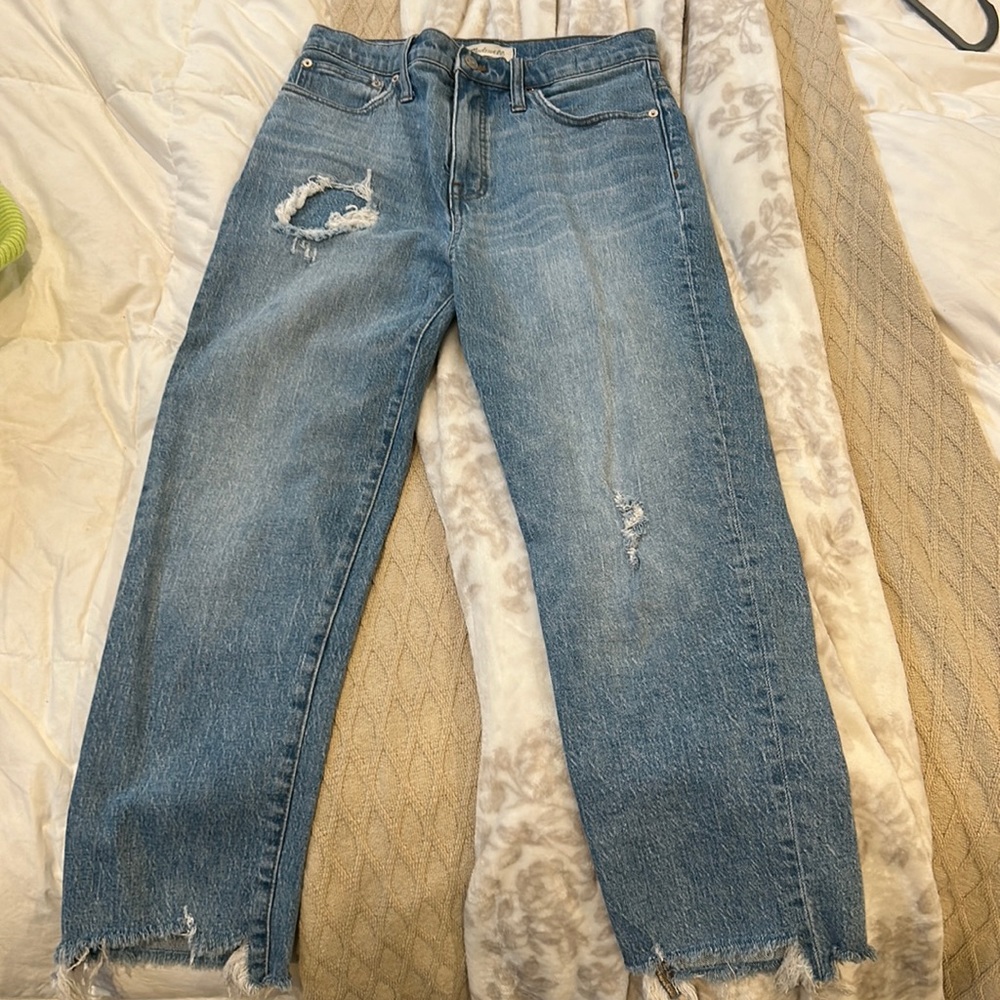 Classic straight jeans from madewell